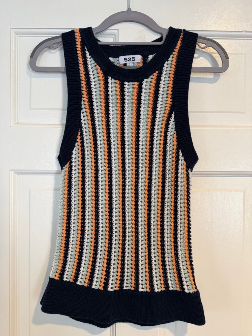 525 Krista Open Stitch Tank - Picture 3 of 6